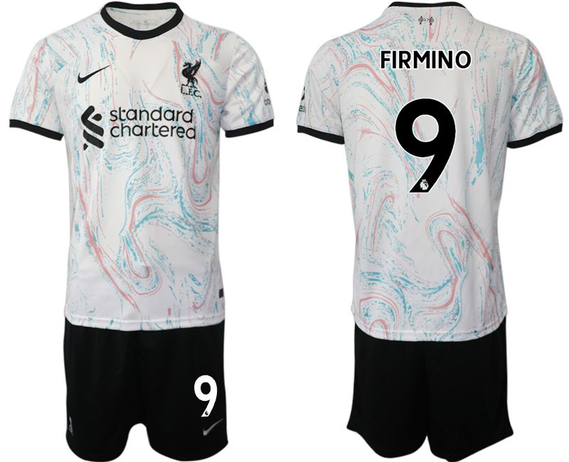 Men 2022-2023 Club Liverpool away white #9 Soccer Jersey